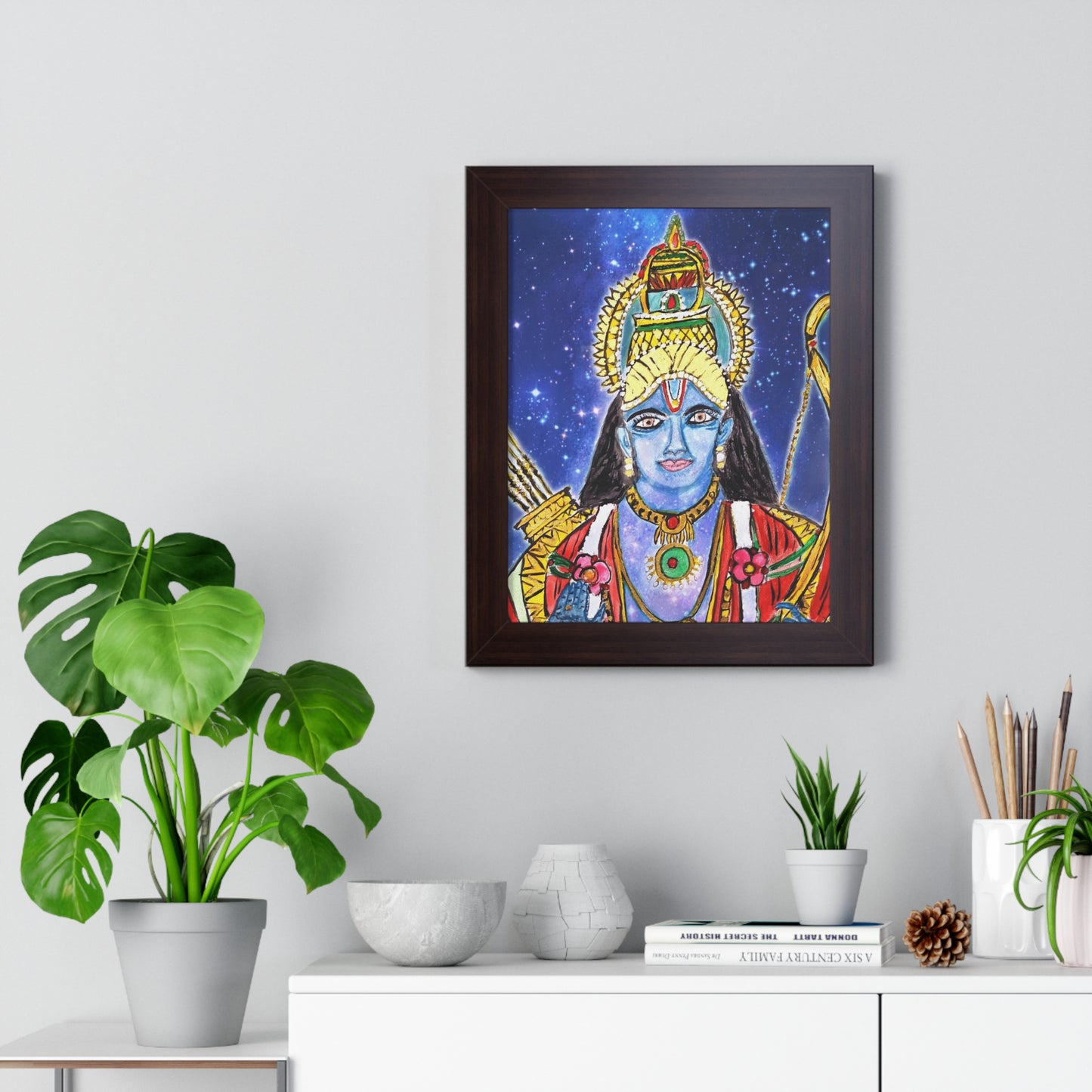 Lord Rama - Framed Poster