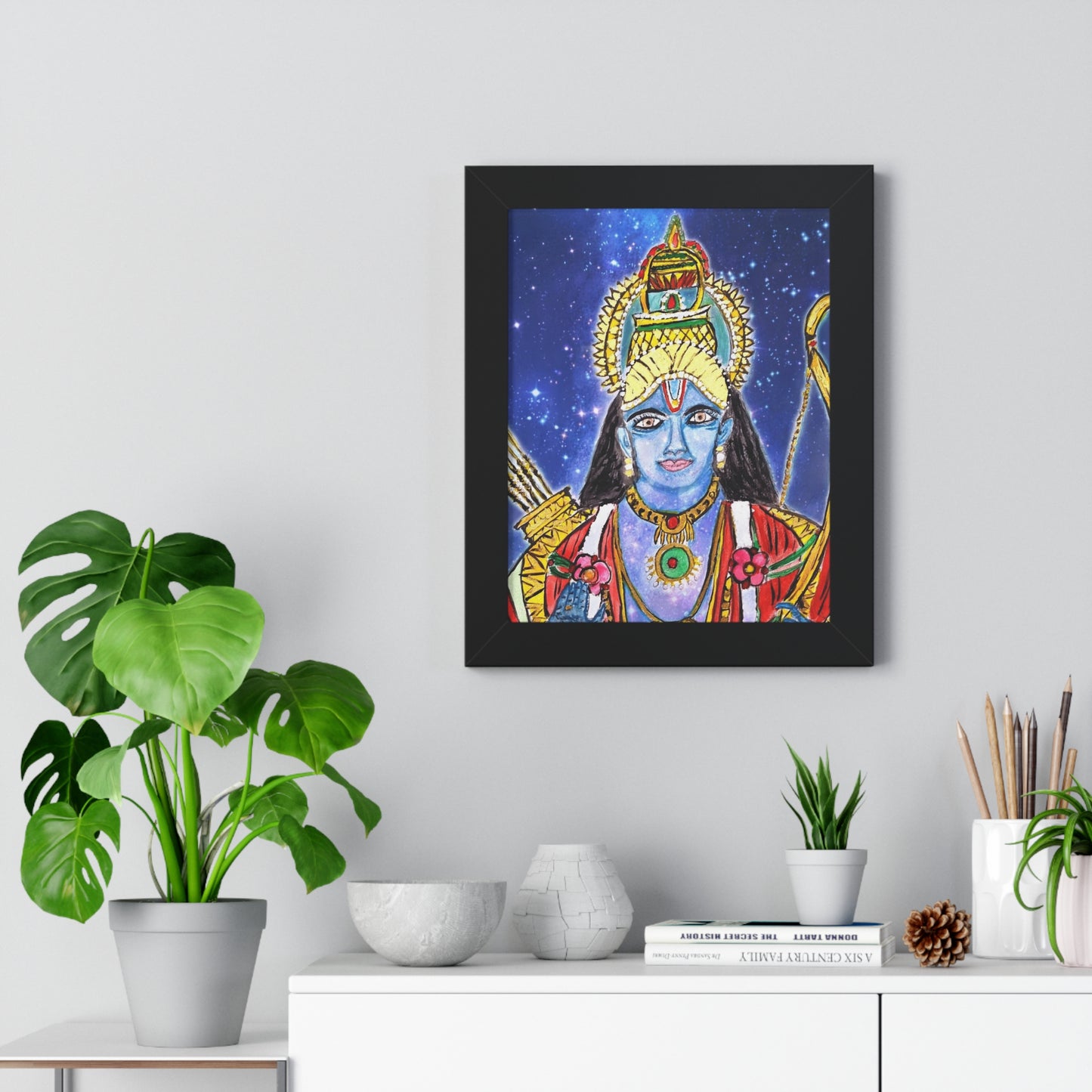 Lord Rama - Framed Poster