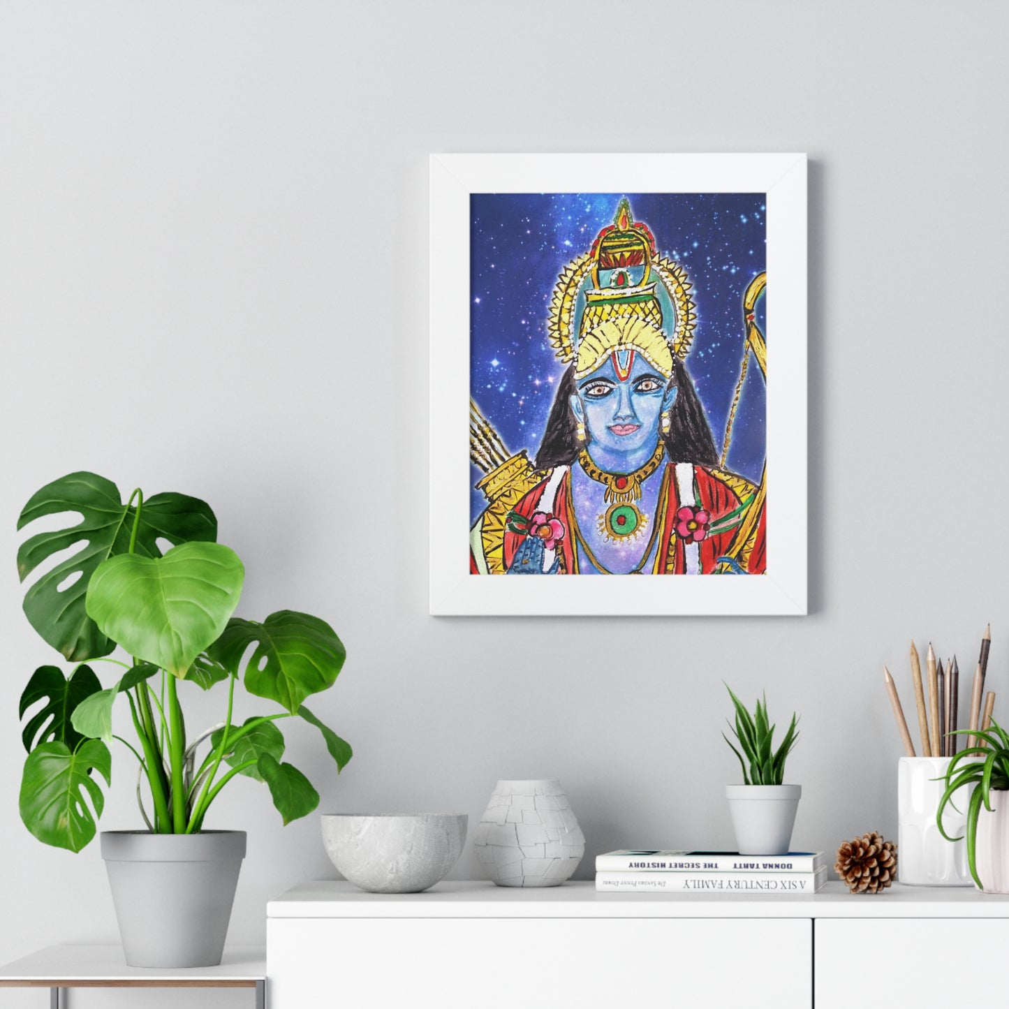 Lord Rama - Framed Poster